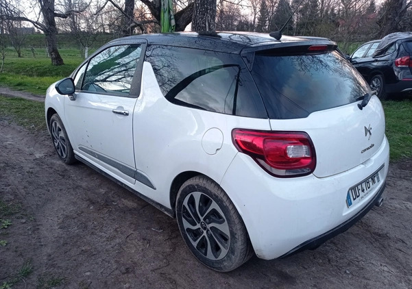 Citroen DS3 cena 11500 przebieg: 239000, rok produkcji 2014 z Rzeszów małe 106